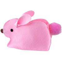 【アウトレット】ヘッズ　アニマルハンドメイドミニバッグ　うさぎ　S　AHU-MBS-S　1パック（1枚）