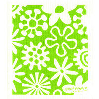 スポンジワイプ ベングト＆ロッタ ブルーム ライトグリーン 1枚 イーオクト