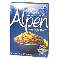 ウィータビックス　アルペン　ノンシュガー　560g　1個