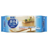 エリエール 除菌できる ウェットタオル 食卓テーブル用 70枚入 1パック 大王製紙株式会社