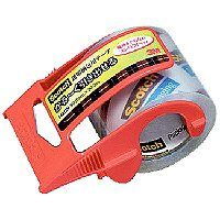 3M　透明梱包用テープ　かるく引き出せるテープ　本体　テープカッター付　20.3m巻　145DN　スリーエム ジャパン　（直送品）