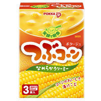【アウトレット】ポッカ　笑顔で朝食 つぶコーン　1セット（30食：3食入×10箱）
