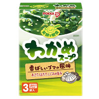 【アウトレット】ポッカ　笑顔で朝食 わかめスープ　1セット（30食：3食入×10箱）
