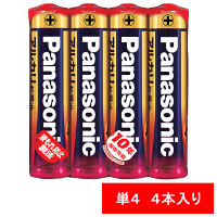 パナソニック　アルカリ乾電池　単4形　LR03XJ/4SE　1パック（4本入）