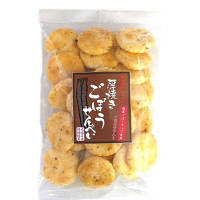 成城石井　厚焼きごぼうせんべい　国産ごぼうチップ使用　130g　1袋　せんべい　あられ　おつまみ