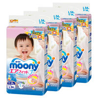 ムーニー テープ　L（9～14kg）　1箱（4パック（216枚入））　エアフィット ユニ・チャーム