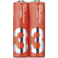 アスクル　アルカリ乾電池　単3形　1パック（2本入）