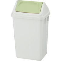 リス スイングペール ニーナカラー 47.5L ゴミ箱 グリーン 1個（45Lゴミ袋）フタ付 分別 幅429×奥行311×高さ690mm オリジナル