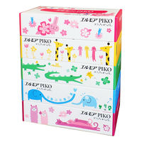 ティッシュペーパー　160組（5箱入）　エルモアピコティシュー　カミ商事