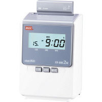 【アウトレット】電波時計タイムレコーダー ER-80S2W マックス 1台