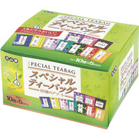 【アウトレット】丸山園　スペシャルティーバッグ10種のアソート　1箱（50バッグ入）