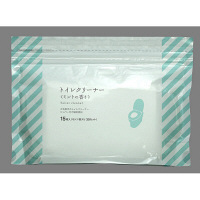 【アウトレット】伊藤忠リーテイルリンク トイレクリーナー ミントの香り 白 TCL-001 ２パック（３０枚入：１５枚入×２P）