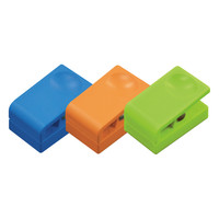 エムアンドエス　コーポレーション・ジャパン　エコマグネットクリップ（3色アソート）　EMC-25403-AS　1パック（3個入）