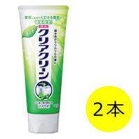 クリアクリーン ナチュラルミント 130g 1セット（2本） 花王 虫歯・口臭・歯肉炎予防