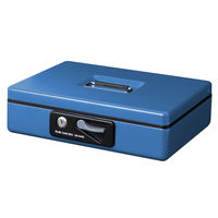 プラス　小型手提金庫　ＣＢー040Ｇ　ブルー　　CB-040G BL　1個　　（直送品）