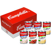 【アウトレット】キャンベル　スープ　6缶アソートセット（クラムチャウダー・コーン・ミネストローネ）