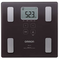 【アウトレット】オムロンヘルスケア　オムロン体重体組成計　HBF-214（ブラウン）　HBF-214-BW　1台