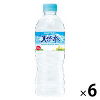 サントリー 天然水 550ml 1セット（6本）