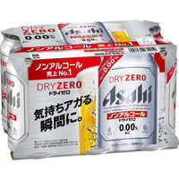 ノンアルコールビール　ビールテイスト飲料　アサヒ　ドライゼロ　350ml×6本