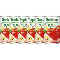 キリンビバレッジ　トロピカーナ100%ジュース　アップル　160g　1セット（6缶）
