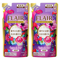 花王　フレアフレグランス　柔軟剤　パッション＆ベリー　詰め替え480ml　1セット（2個）
