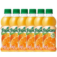 キリンビバレッジ　トロピカーナ１００％フルーツ　オレンジ　395ｍｌ　1セット（6本）