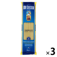 【並行輸入品】ディチェコ　No.10　フェデリーニ（1.4mm）　500g　3個