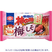 亀田製菓　亀田の柿の種梅しそ6袋詰　192g　18606