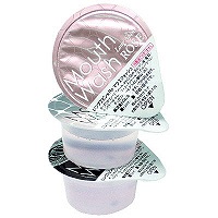 【アウトレット】マウスウォッシュ　ロングスピンX　ローズ　12mL（1個あたり）　1箱（100個入）　オキナ