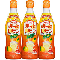 カルピス　ほっとレモン希釈タイプ　470ml　1セット（3本）