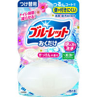液体ブルーレットおくだけ トイレタンク芳香洗浄剤 つけ替え用 せっけんの香り 70ml　×2個　小林製薬
