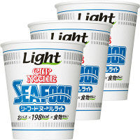 日清食品 カップヌードル シーフードヌードル ライト 3個