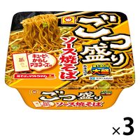 東洋水産　マルちゃん ごつ盛り ソース焼そば　1セット（3個）カップ焼そば　焼きそば