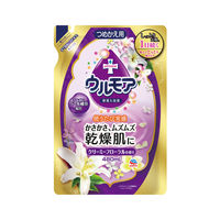 入浴剤 乾燥肌 保湿入浴液ウルモア クリーミーフローラル 詰め替え 480ml (にごりタイプ) アース製薬