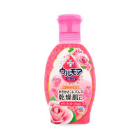 入浴剤 乾燥肌 保湿入浴液ウルモア クリーミーローズ 本体 600ml (にごりタイプ) アース製薬