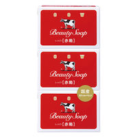 カウブランド赤箱 ローズ調の香り 90g×3個入り 1パック 牛乳石鹸共進社