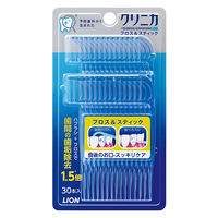 クリニカ アドバンテージ フロス＆スティック 30本入 ライオン デンタルフロス 虫歯予防