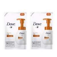 【アウトレット】ダヴ（Dove） フレッシュ 泡洗顔 マンダリンオレンジの香り 詰め替え 1セット（130mL×2個） ユニリーバ