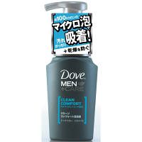 Dove MEN 洗顔料クリーンコンフォート130ml とことん落とすマイクロ泡で汚れを吸着 クリーミー泡！