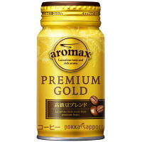 【缶コーヒー】 ポッカ aromax（アロマックス） プレミアムゴールド 170ml 1箱（30缶入）