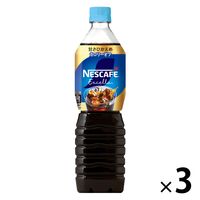 ネスカフェ エクセラ ボトルコーヒー 甘さひかえめ　900ml　1セット（3本）