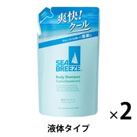 シーブリーズ　ボディシャンプー　クール＆デオドラント　ｆ（つめかえ）　330mL（医薬部外品） 2個セット