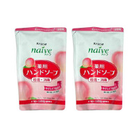 ナイーブ　薬用ハンドソープ　桃の葉　詰替用　4901417177612　1セット（2個）　クラシエ
