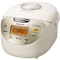 【5.5合】パナソニック　電子ジャー炊飯器　ベージュ　SR-NF101-C