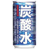 【アウトレット】サンガリア　炭酸水　185ml缶　100　1箱（30本入）