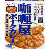 ハウス食品　カリー屋ポークカレー　中辛　200g　1食