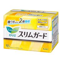 ナプキン しっかり昼用 羽なし 20.5cm ロリエ スリムガード 1個（32枚） 花王