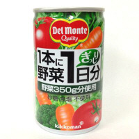 【アウトレット】デルモンテ　１本に野菜１日分 160g缶　1箱（20本入）
