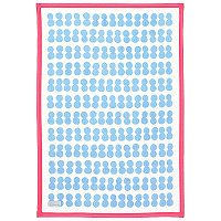 【アウトレット】アスクル　マイクロファイバーひざ掛け　リンゴンベリー