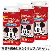 マミーポコ おむつ テープ L（9～14kg） 1ケース（54枚入×3パック） ユニ・チャーム